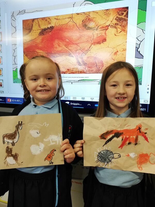 Image of Year 3 - Stone Age Cave Art