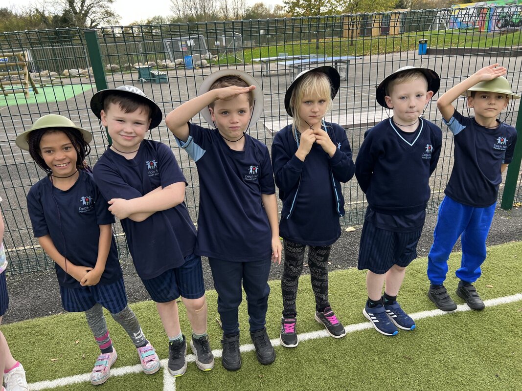 Image of Military style PE in Year 3