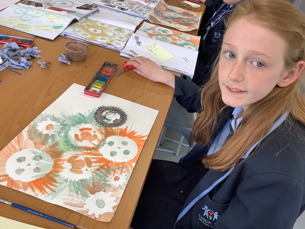Image of Year 5 - Art - Cogs and Gears 
