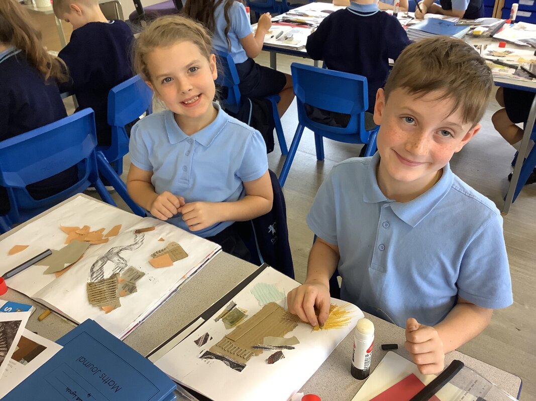 Image of Art - Year 4 - Collage 