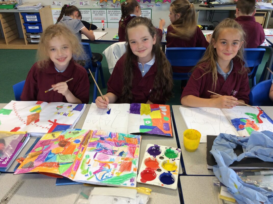 Image of Year 4 - Abstract Art