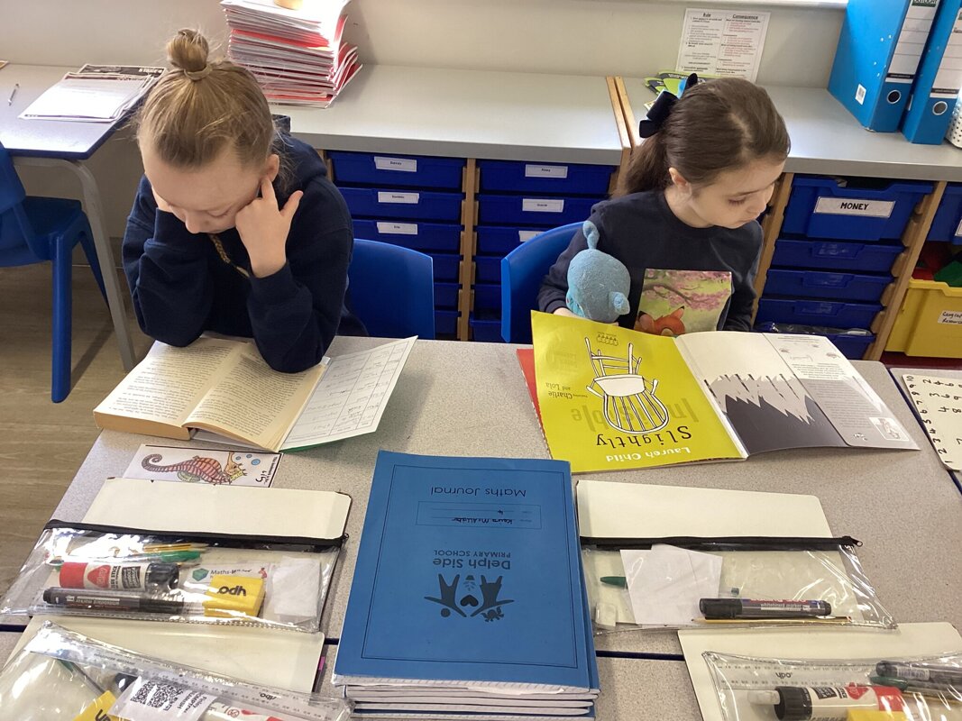 Image of Year 4’s love for reading!