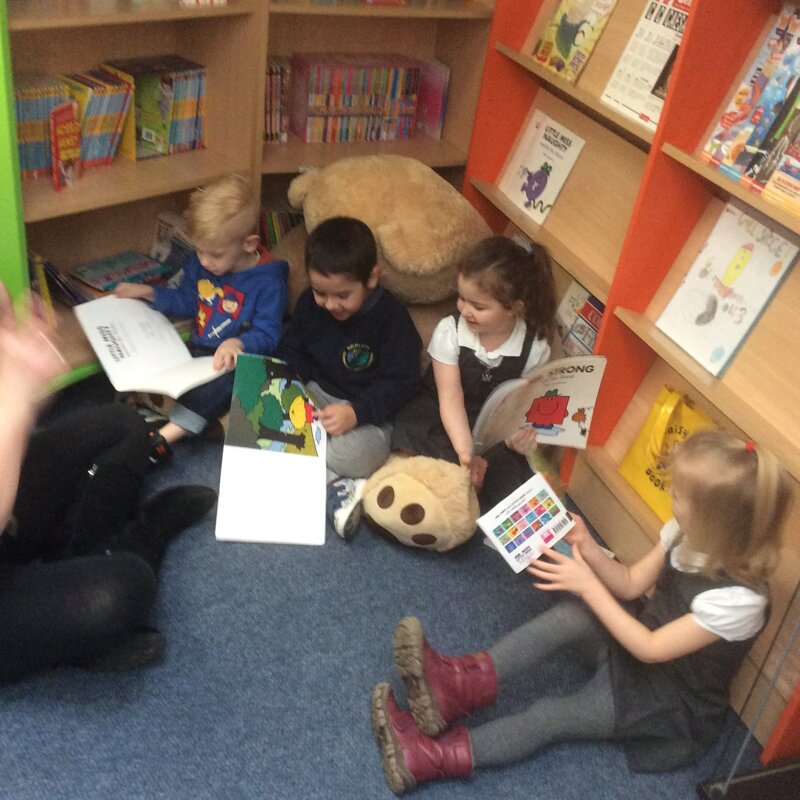 Image of Loving Our Library Time!