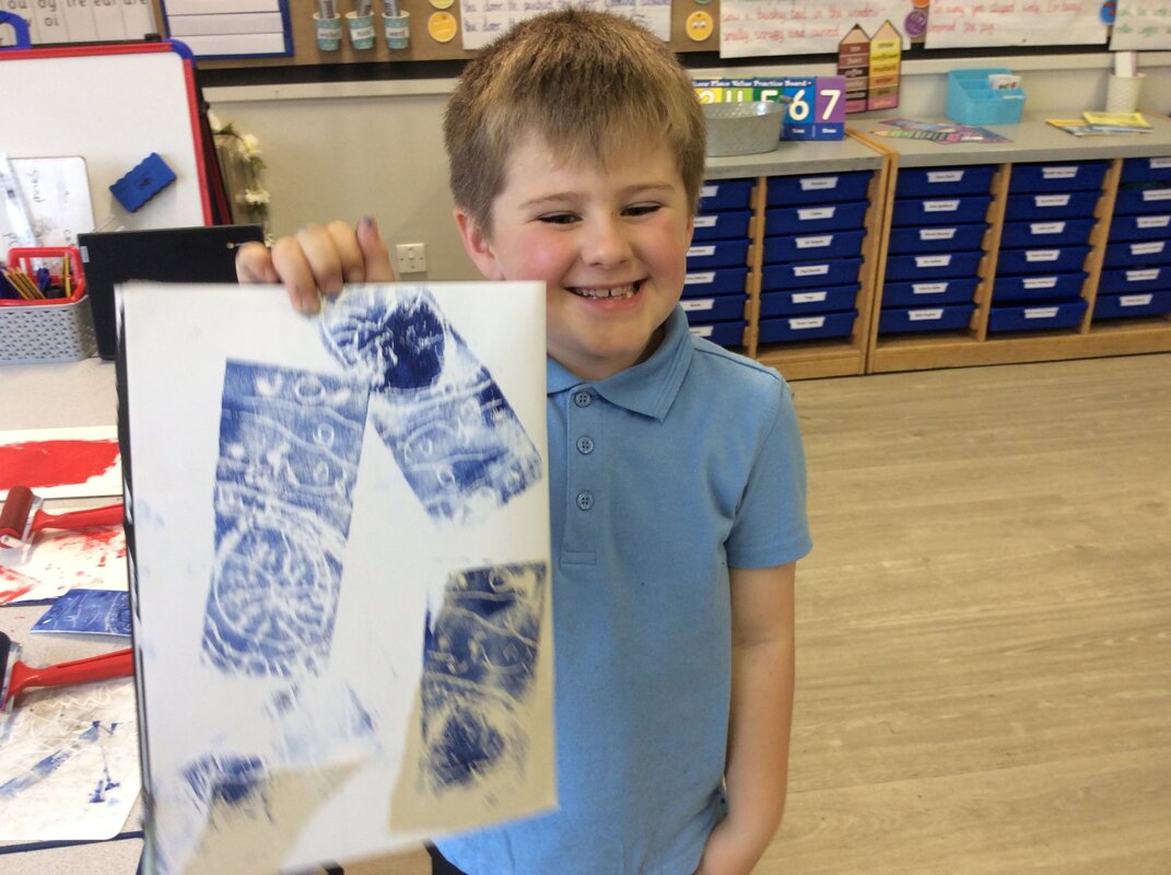 Image of Year 3 - Printing Fossils 