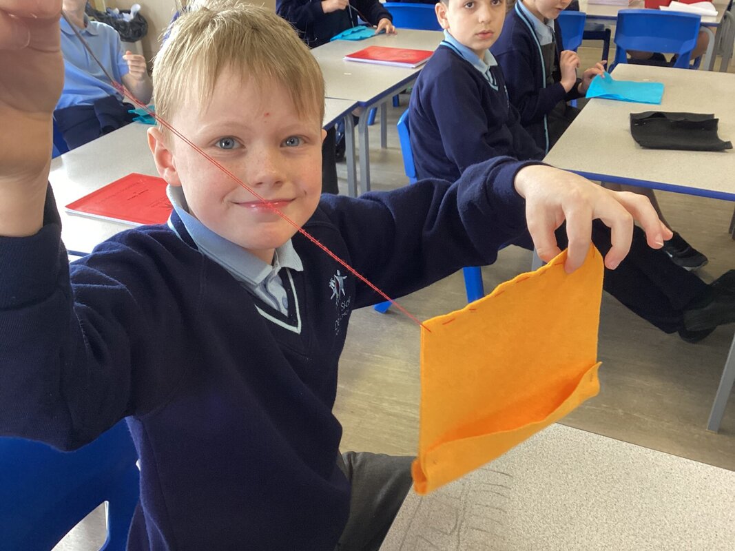 Image of Year 4 - Making a Book Sleeve