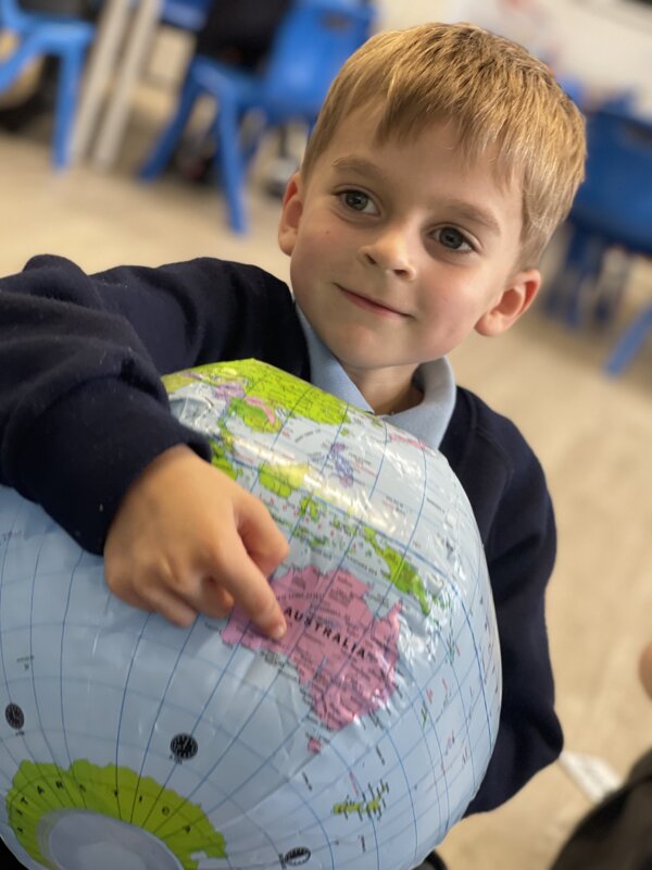 Image of Year 1 Exploring Maps and Globes! 