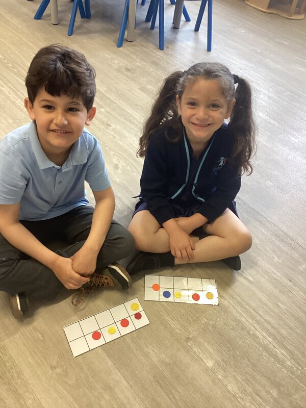 Image of Year 1 Sharing in Math!