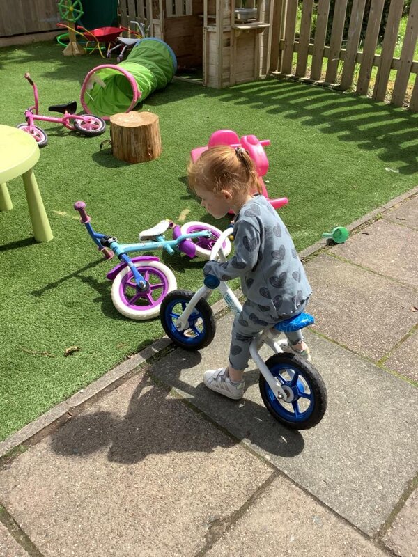 Image of Nursery 2s - Having A Wheely Good Time! 
