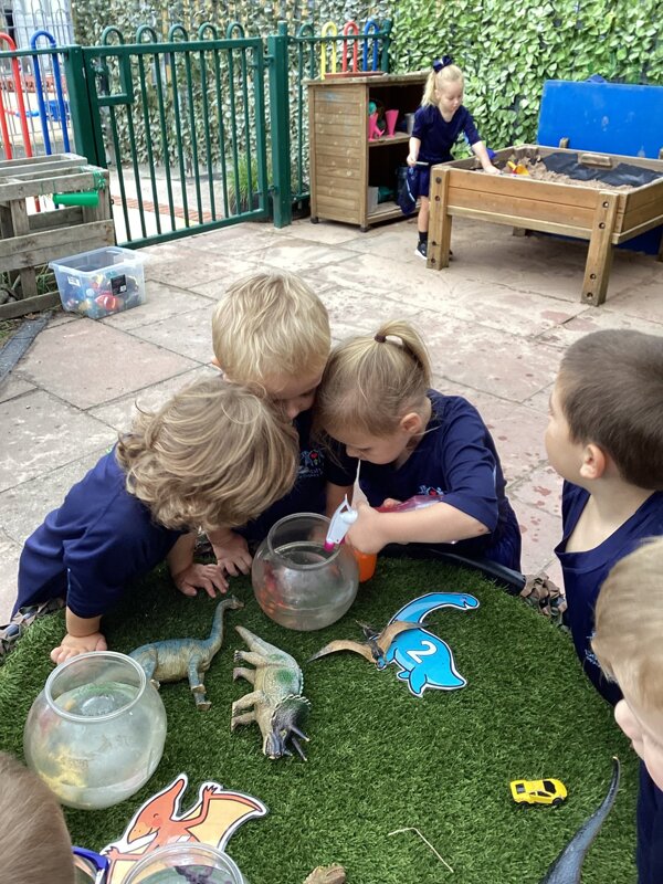 Image of Reception- fine and gross motor skills