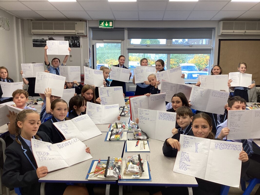 Image of Writing in Year 6!