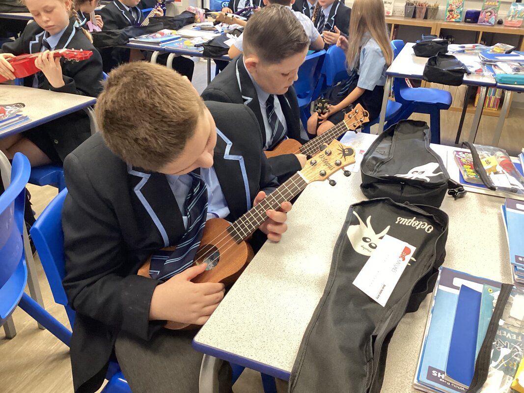 Image of Learning Riffs in Year 6!