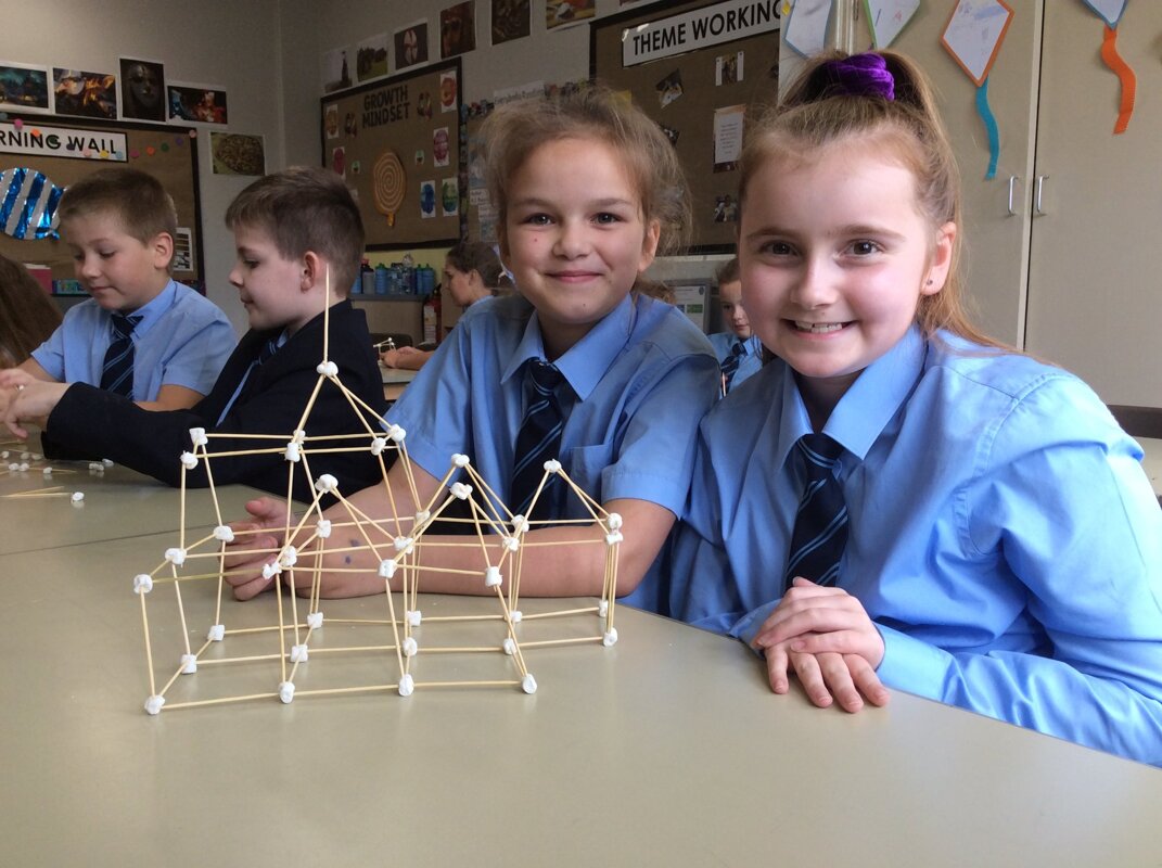 Image of STEM Challenge in Year 5 - Who can build the tallest tower?