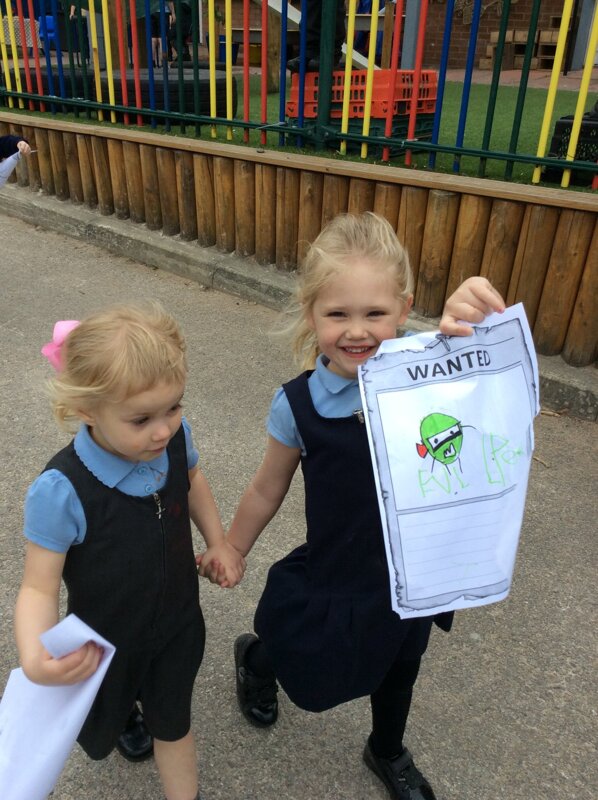Image of Pre School- Wanted! The Evil Pea
