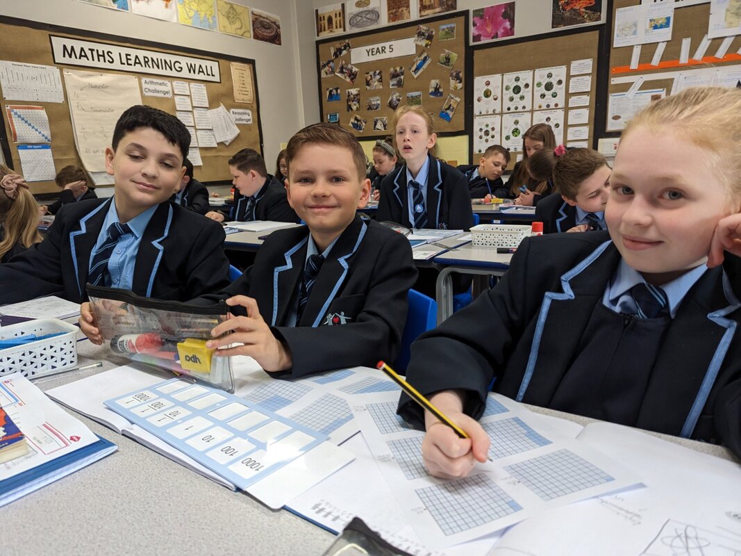 Image of Year Five smash decimals in Maths