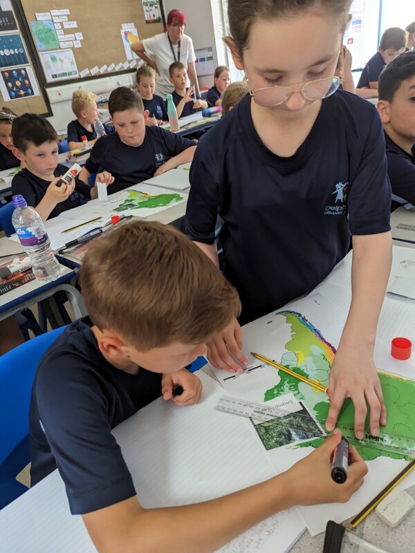 Image of Year Five discover physical features of the Amazon