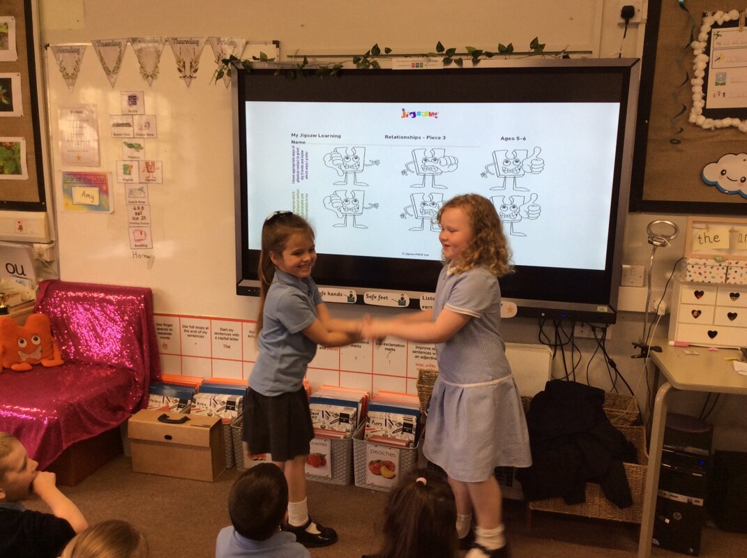 Image of Year 1 - Jigsaw - Learning about greetings!