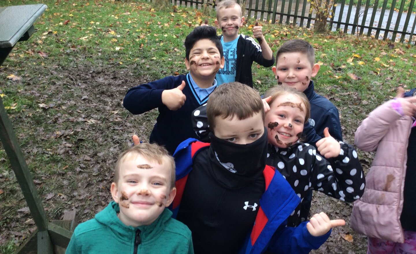 Image of Year 3 Outdoor Learning WW2 Week