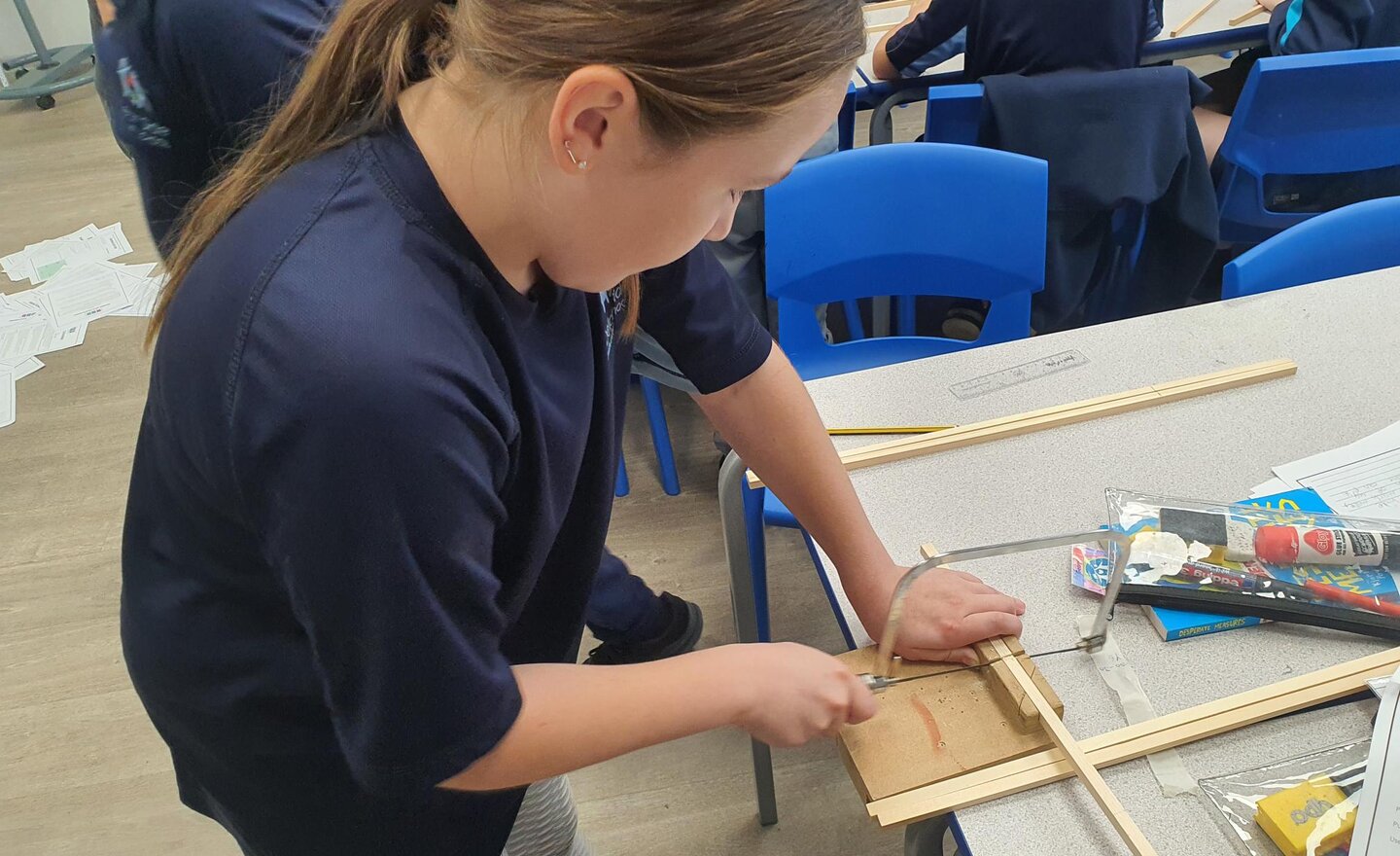 Image of Year 6 - DT - Sawing Techniques