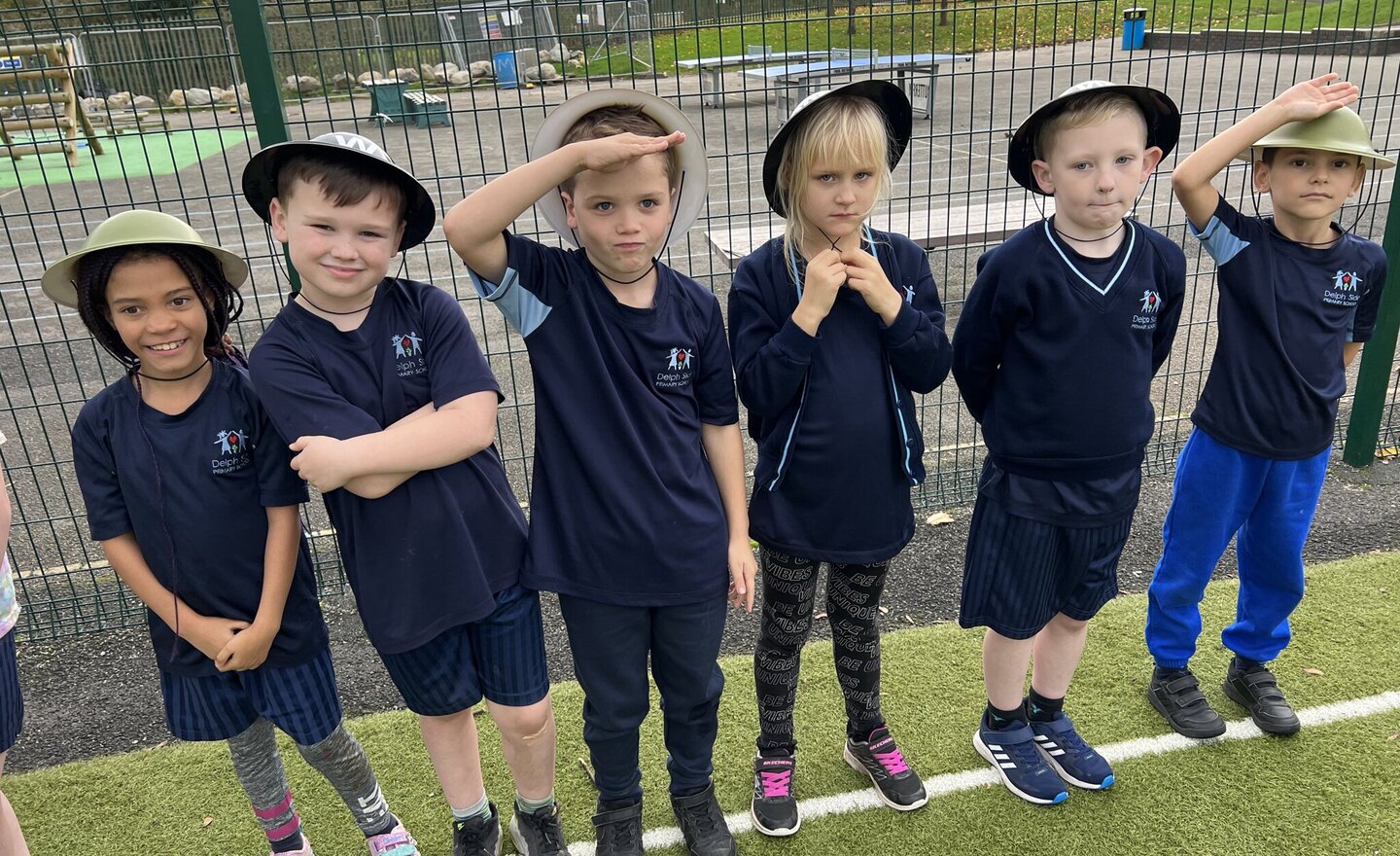 Image of Military style PE in Year 3