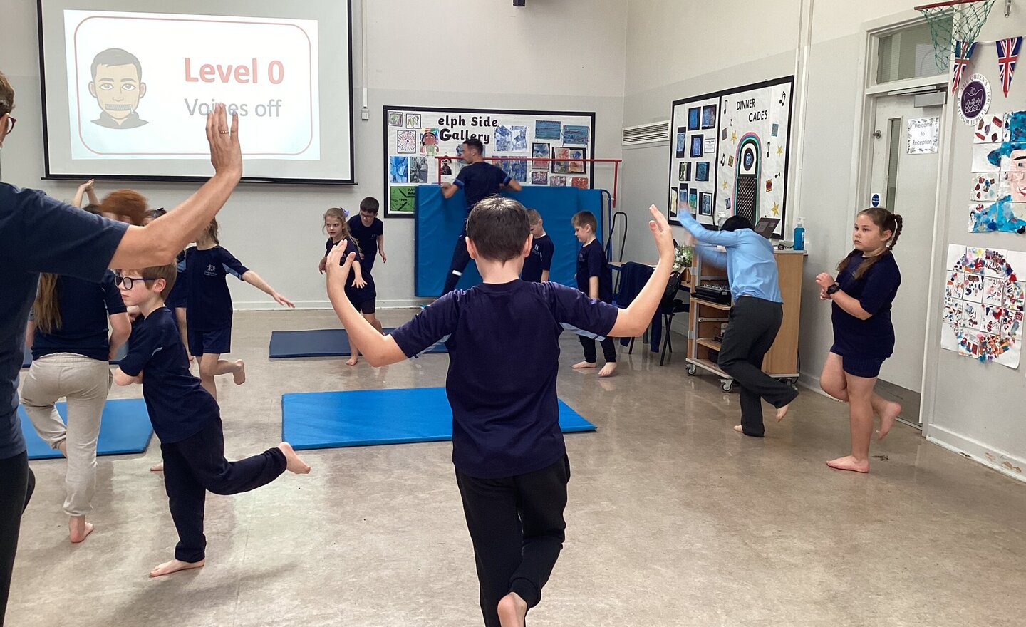 Image of Gymnastics in Year 4