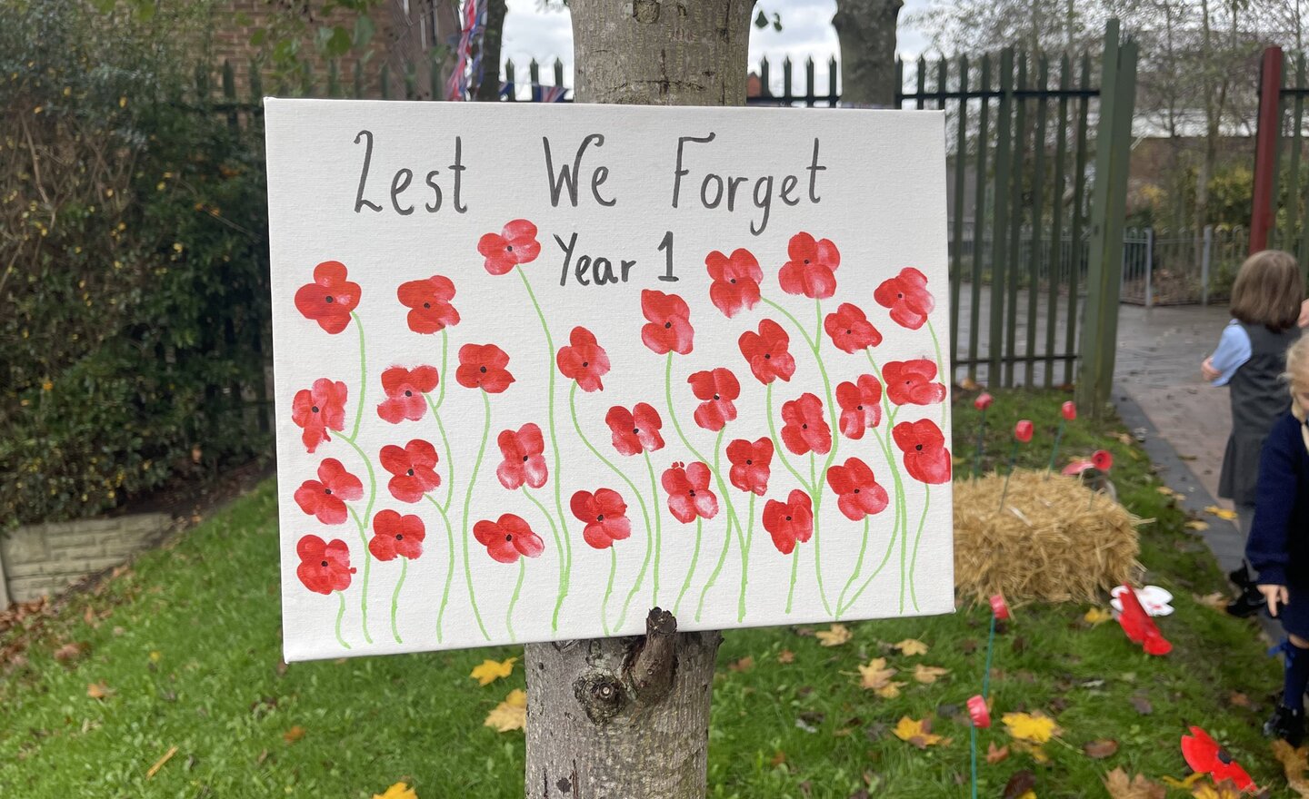 Image of Year 1 Remembrance Week! 