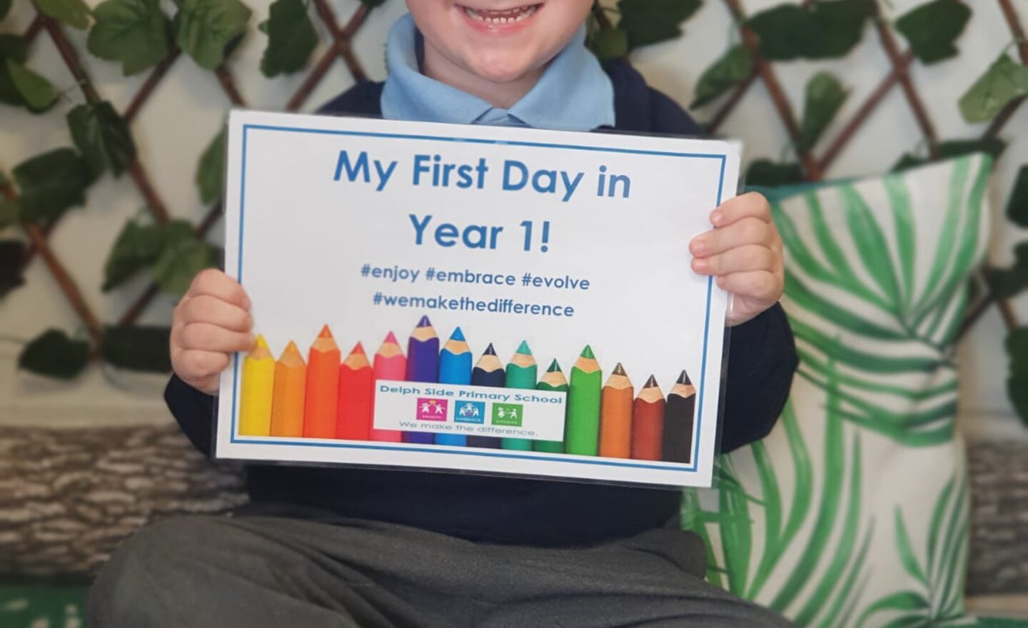 Image of A lovely first day in Year 1! 