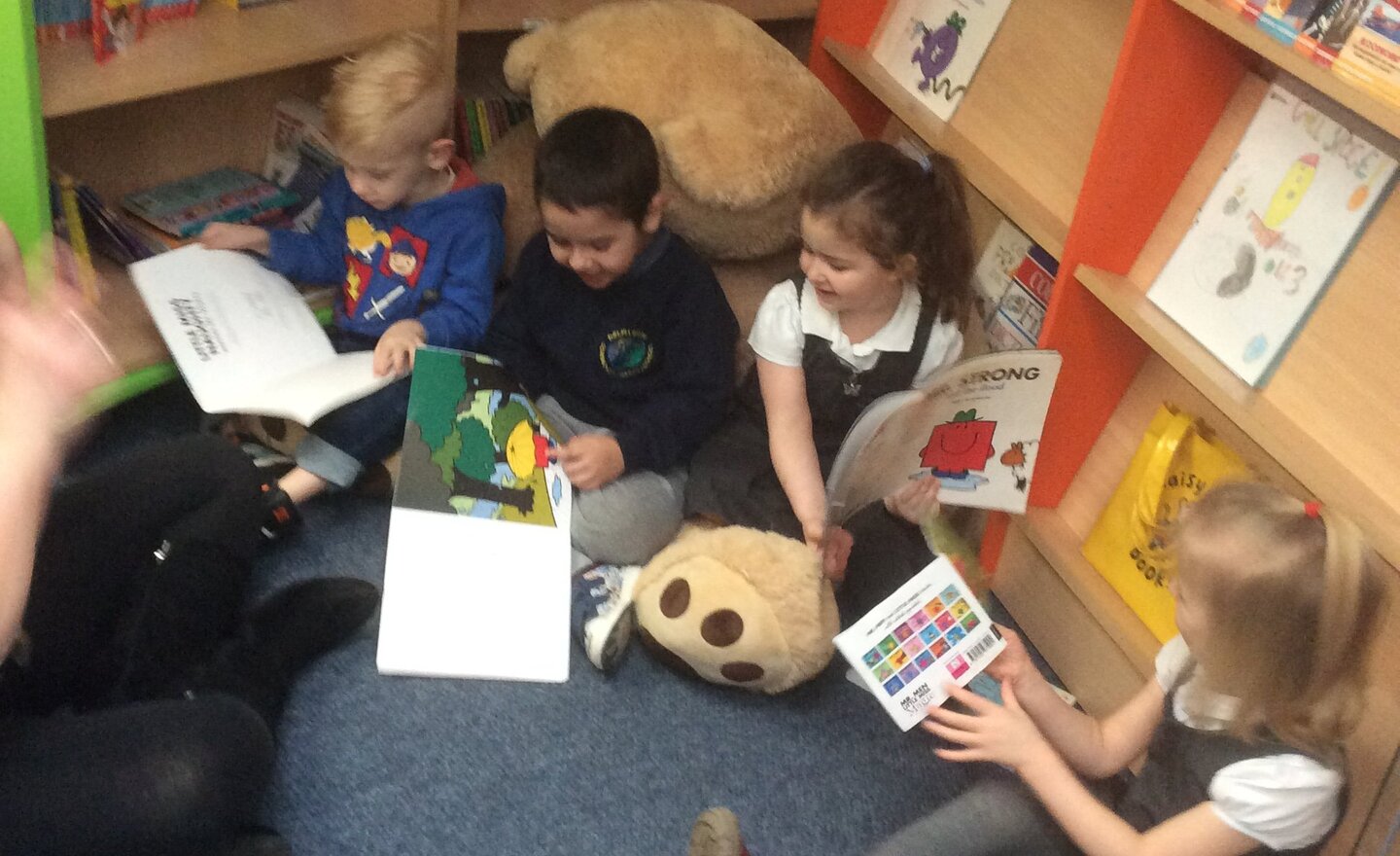 Image of Loving Our Library Time!
