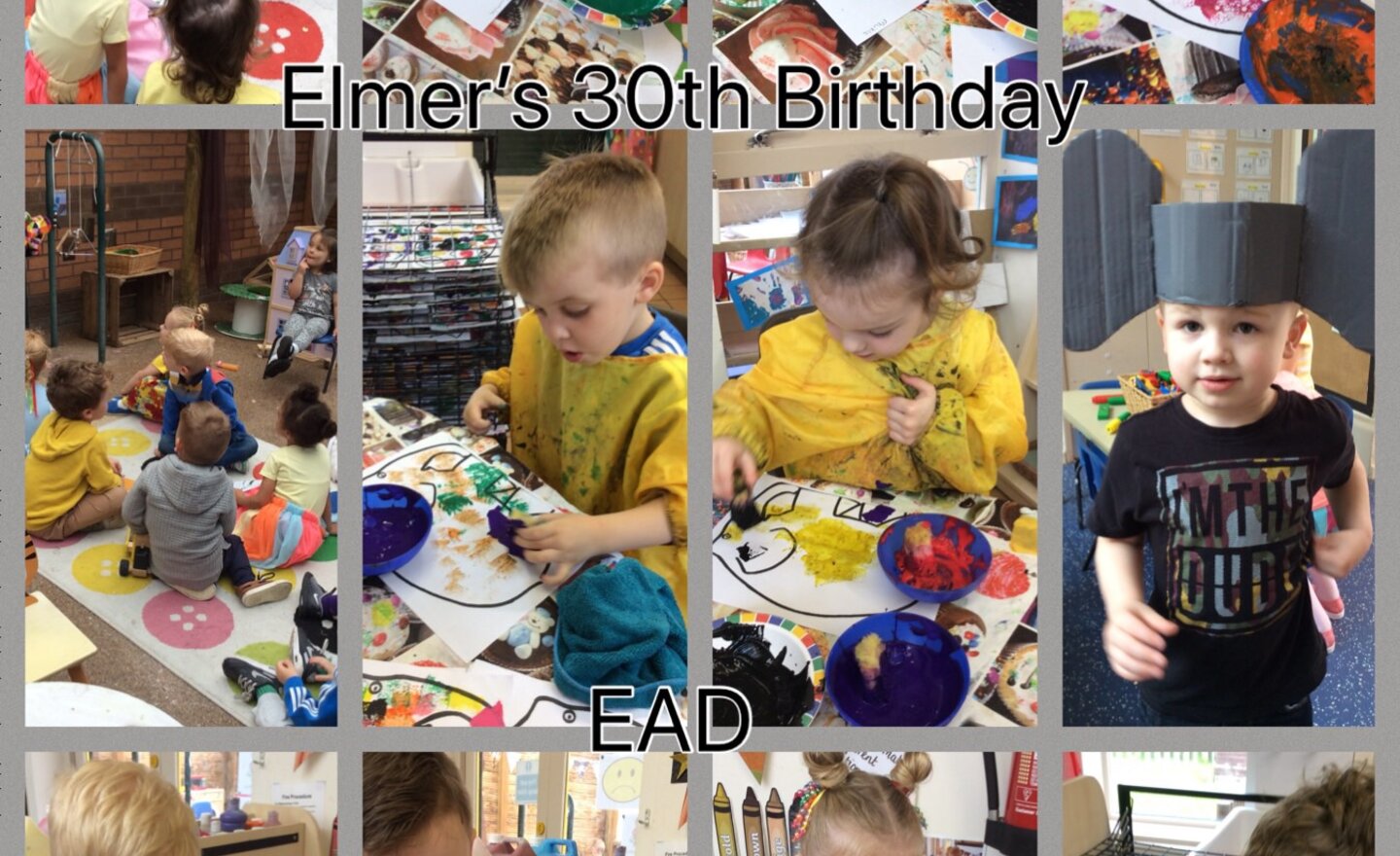 Image of  Nursery- Elmer’s 30th Birthday! 