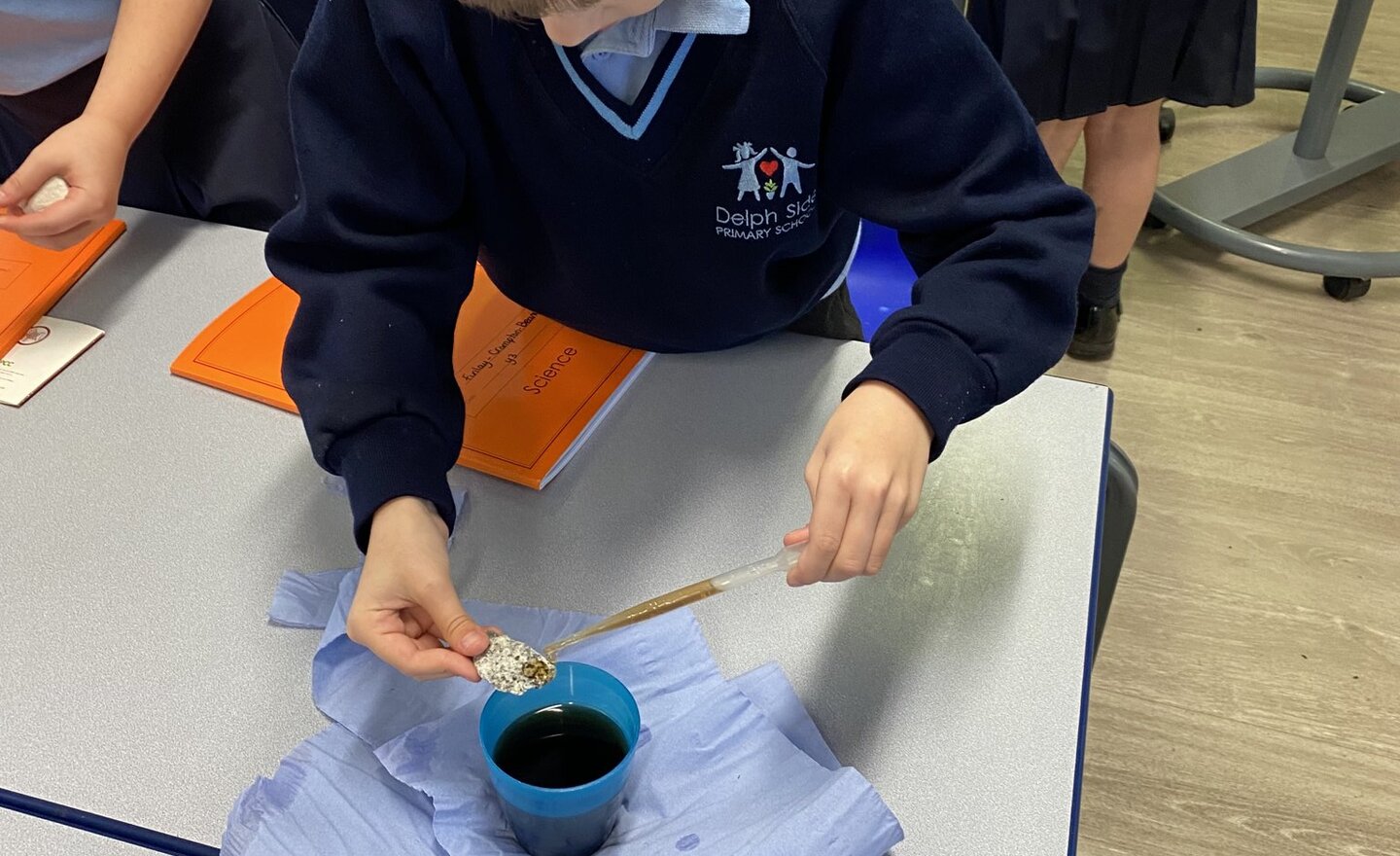 Image of Y3 Science Rock Experiment