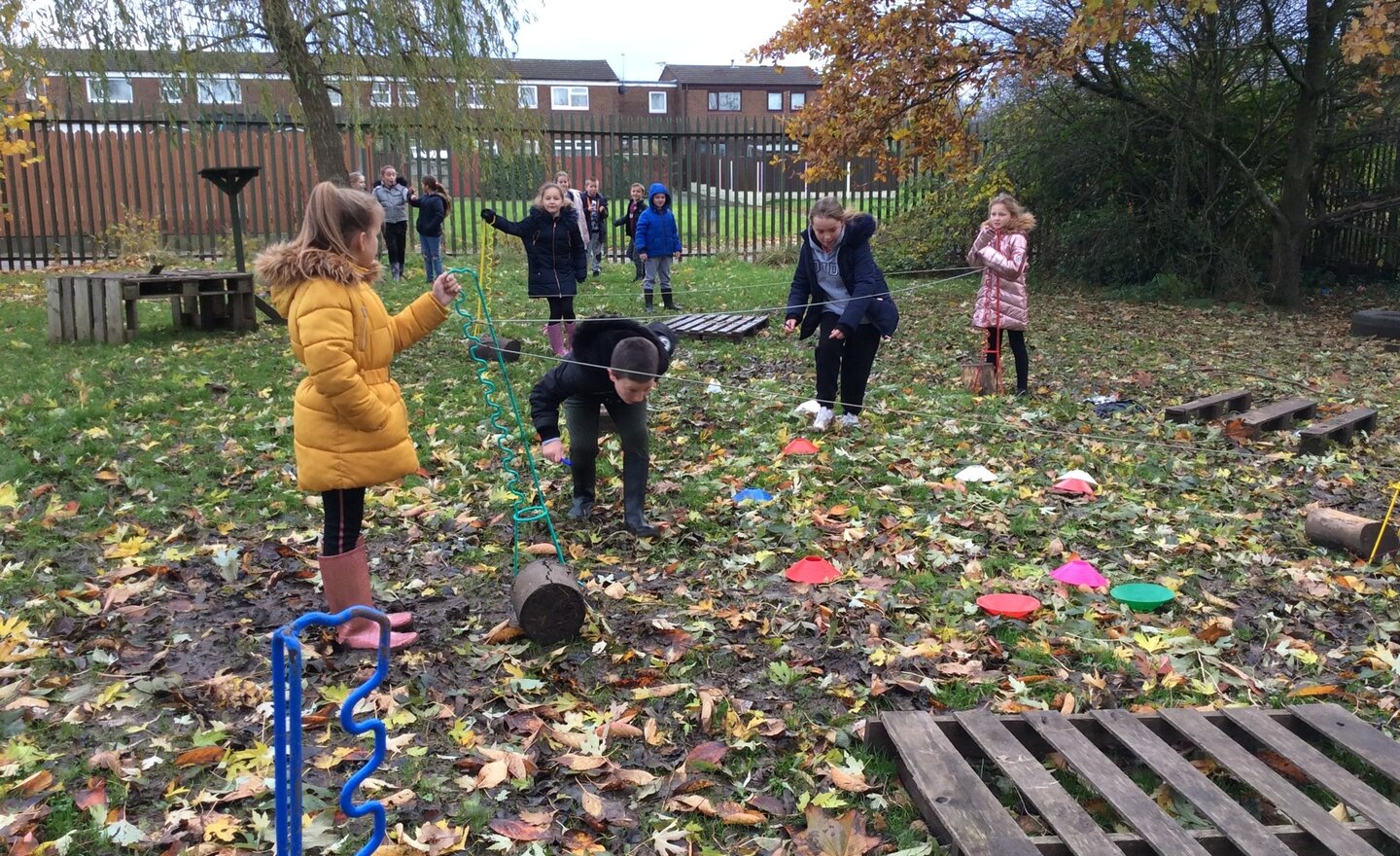 Image of Year 4 - WW2 Outdoor Learning 
