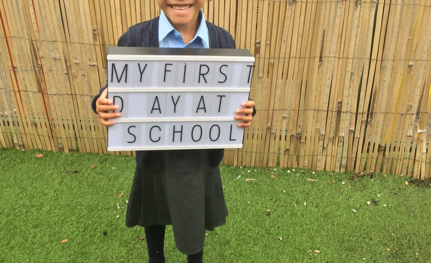 Image of Our first day in big school! 