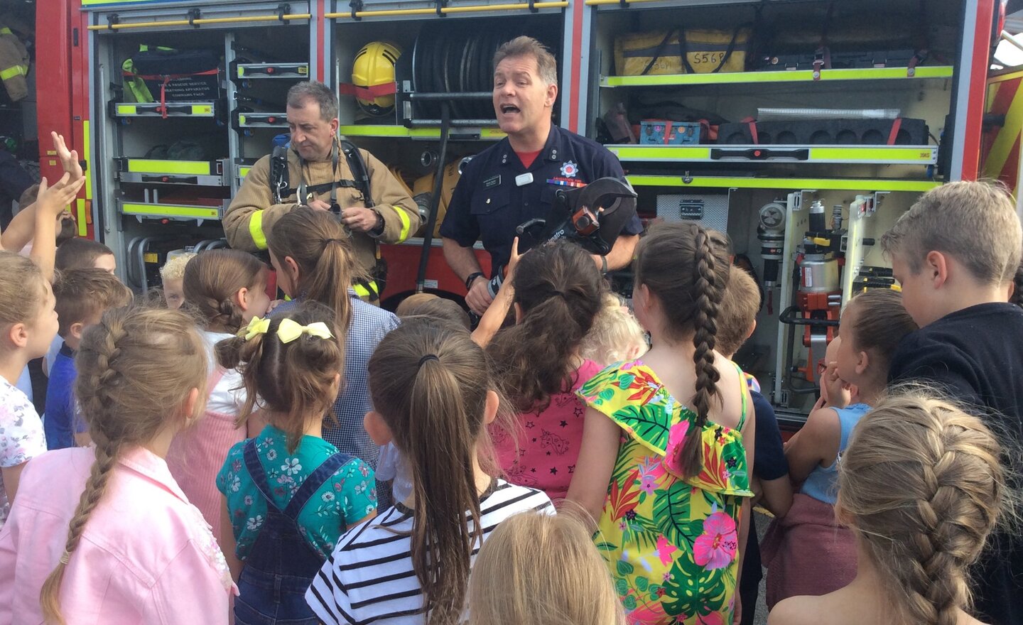 Image of Year 4 - Visit from the Fire Service 