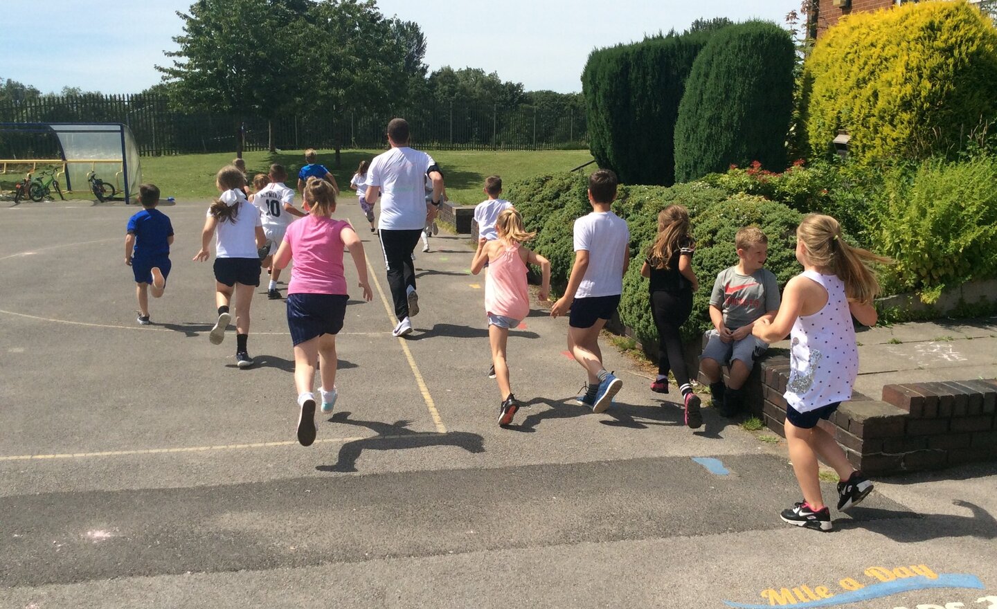 Image of Year 4 - Running with the Wigan Runner