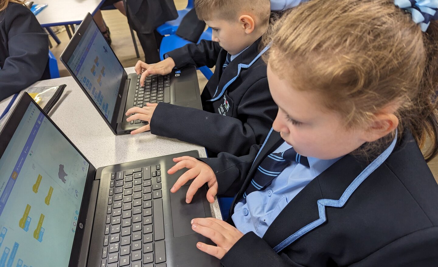 Image of Y5 get coding in Scratch