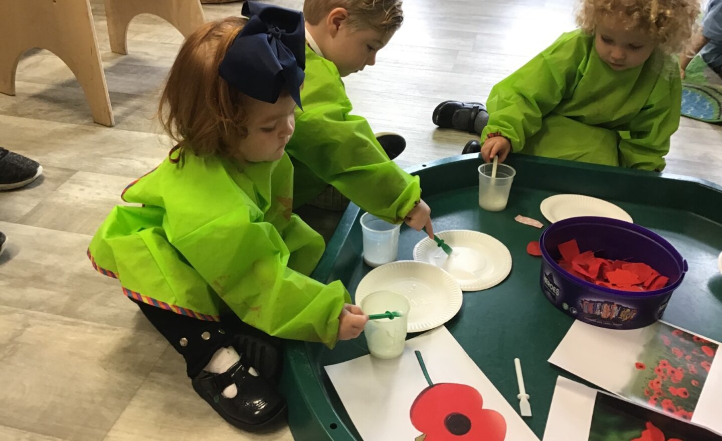 Image of Remembrance Day Activities in the Nursery