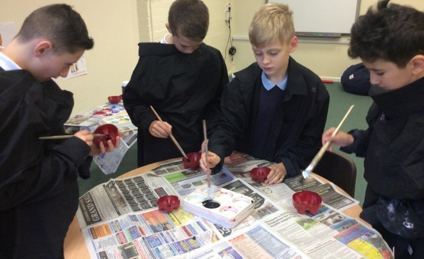 Image of Painting Poppies!