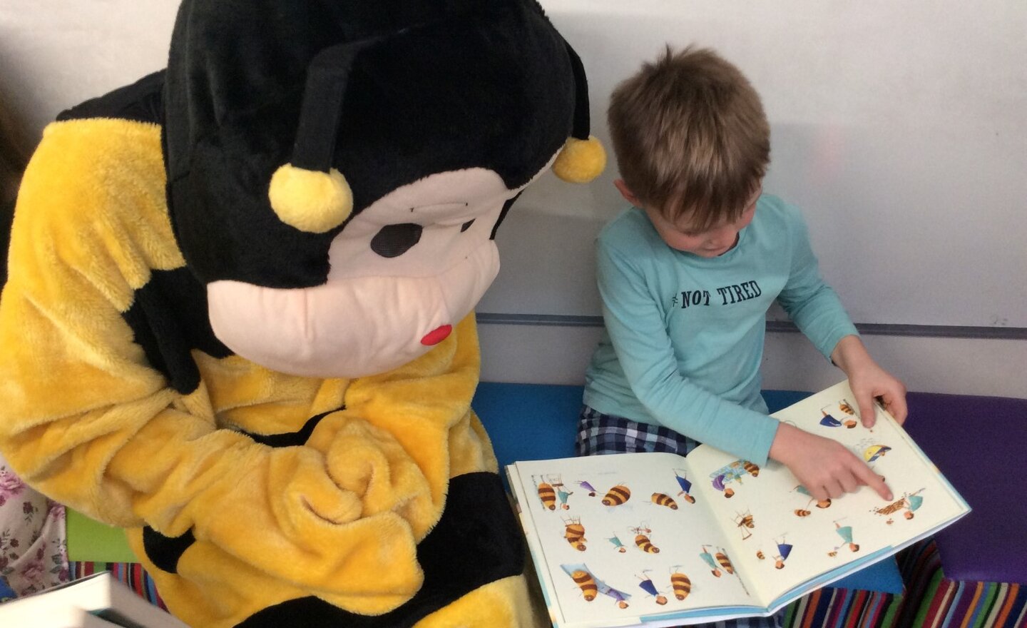 Image of Library Time with Mr Bee (World Book Day)