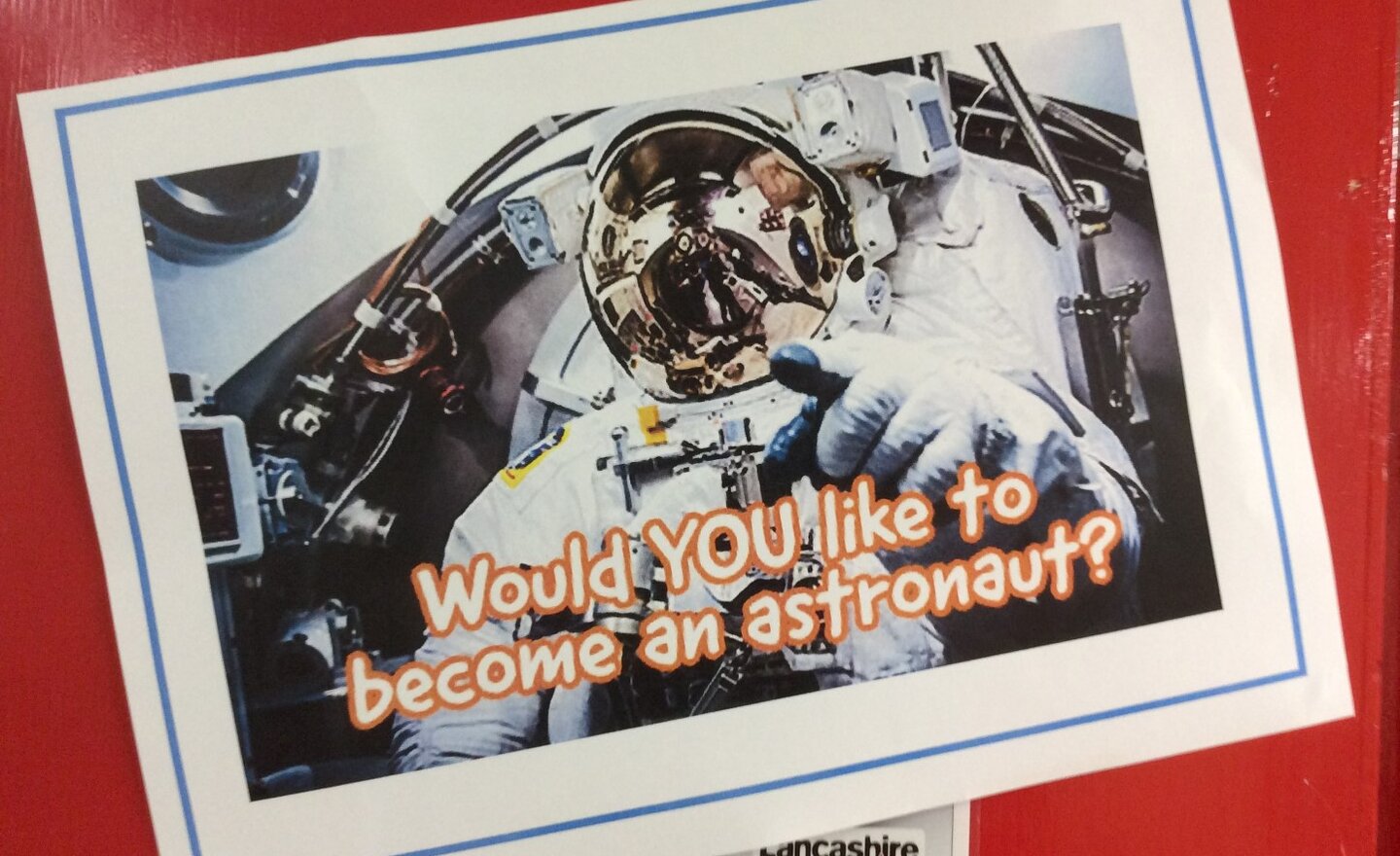 Image of Science Week - Become an astronaut day