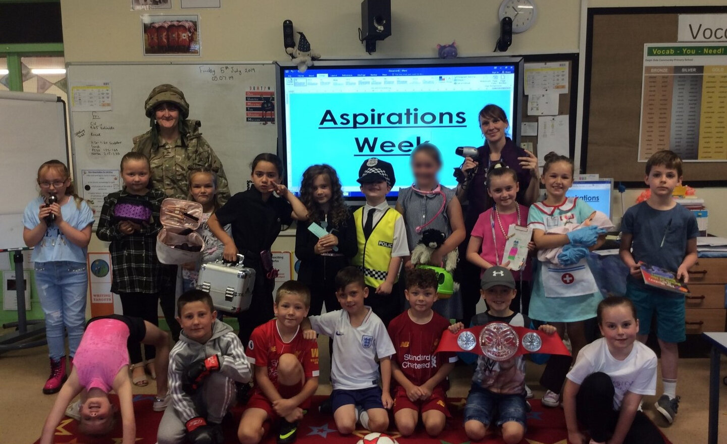 Image of Year 3 Aspirations Day 5 - Dress up as what we want to be...