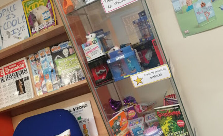 Image of Our Attendance Prize Cabinet!
